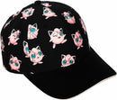 Pokemon Jigglypuff Microfiber Youth Curved Bill Snapback