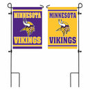 Minnesota Vikings 18" x 12.5" Embossed Suede Garden Flag