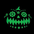 Glow In The Dark Jack O Lantern Pumpkin Crossbody Bag In Vinyl