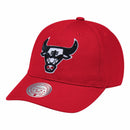 Chicago Bulls Team Ground Strapback Dad Hat, Red, One Size