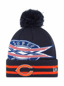 Chicago Bears Superbowl XX Knit Hat with Pom