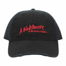 Nightmare On Elm Street Embroidered Hat