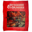 Dungeons & Dragons Cover Art Digital Print Throw Blanket