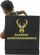 Milwaukee Bucks Giannis Antetokounmpo Framed Showcase Bobblehead