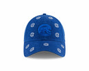 Chicago Cubs Logo Scatter 9TWENTY Women's Adjustable Hat