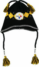Pittsburgh Steelers Tassle-Gyle Knit Cap