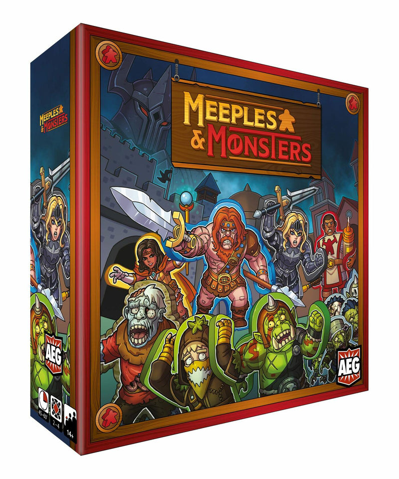 Meeples & Monsters Strategy Board Game