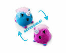 TeeTurtle Reversible Mini Plush - Blue & Purple Unicorn