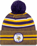 Minnesota Vikings Sideline Home Pom Knit Hat