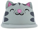 Big Bang Theory Soft Kitty Trucker Snapback Hat (Grey, Adjustable)