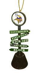 Minnesota Vikings Fan Crossing Ornament
