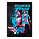 Wonder Woman Truth Compassion Strength Silk Touch Throw Blanket