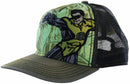Green Lantern Power Fist Mesh Back Baseball Cap