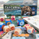 Cascadia: Rolling Rivers | Puzzly Flip-and-Roll-and-Write Cascadia Game