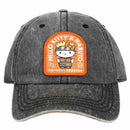 Sanrio Hello Kitty x Naruto Embroidered Patch Pigment Dye Hat