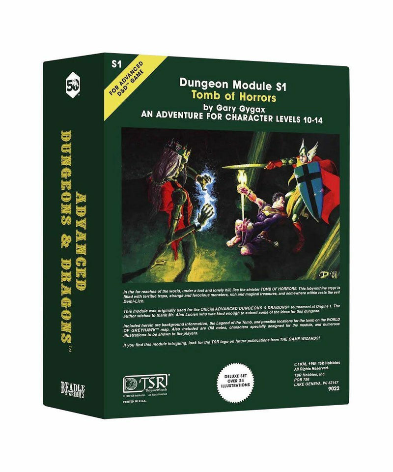 Dungeons & Dragons Classic Module Dice Set: Tomb of Horrors