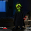Living Dead Doll: Scream Bloody Glow-in-the-Dark Ghostface, 10"