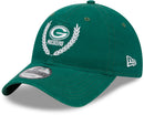 Green Bay Packers Leaves 9TWENTY Adjustable Hat, Green, One Size