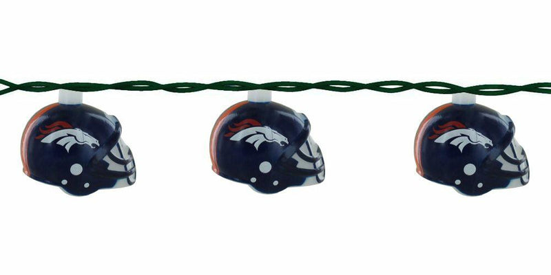 Denver Broncos Helmet Football Lights