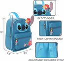 Disney Stitch 3D Floral Mini Backpack