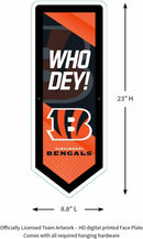 Cincinnati Bengals Ultra-Thin LED Pennant Banner (AS IS)