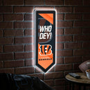 Cincinnati Bengals Ultra-Thin LED Pennant Banner (AS IS)