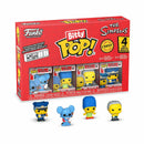Funko POP! Bitty The Simpsons, 4-Pack, Series 2