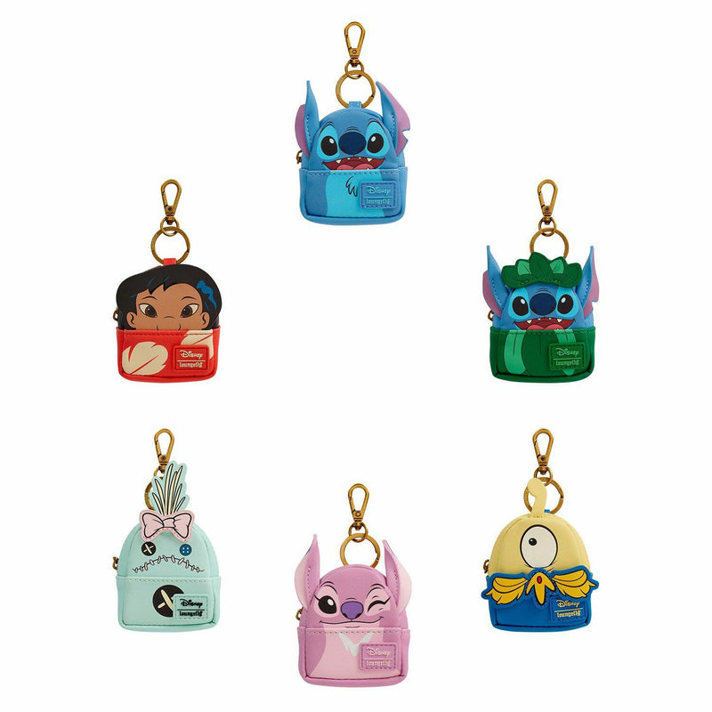 Lilo & Stitch Mystery Mini Backpack Keychain Charm (One Charm)