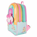 Minions Fluffy Unicorn Rainbow Mini Backpack