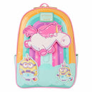 Minions Fluffy Unicorn Rainbow Mini Backpack
