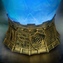 Sorcerer's Potion Light with Swirling Mystical Brew (Blue)