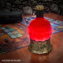 Sorcerer's Potion Light with Swirling Mystical Brew (Red)