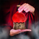 Sorcerer's Potion Light with Swirling Mystical Brew (Red)