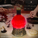 Sorcerer's Potion Light with Swirling Mystical Brew (Red)