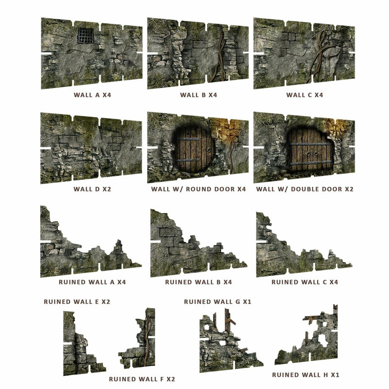 Fantasy Dungeon Terrain Core Set