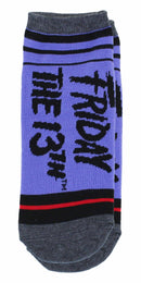 Friday the 13th Jason Voorhees Ladies Low-Cut Socks, 5-Pack, Shoe Size 4-10