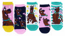Scooby-Doo Hearts Ladies Low-Cut Socks, 5-Pack, Shoe Size 4-10