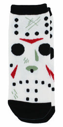 Friday the 13th Jason Voorhees Ladies Low-Cut Socks, 5-Pack, Shoe Size 4-10