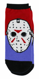 Friday the 13th Jason Voorhees Ladies Low-Cut Socks, 5-Pack, Shoe Size 4-10