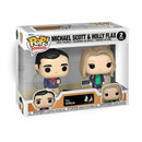 Funko POP! Television The Office Michael Scott & Holly Flax (Company Picnic) Vinyl Figures, 2-Pack