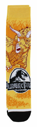 Jurassic Park Dinosaurs Adult Casual Crew Socks, 6-Pack, Size 6-12