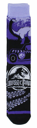 Jurassic Park Dinosaurs Adult Casual Crew Socks, 6-Pack, Size 6-12