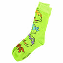 Teenage Mutant Ninja Turtles Pizza and Skateboards Casual Crew Socks, 6-Pack, Size 6-12