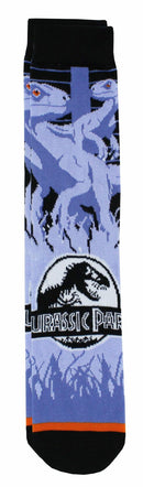 Jurassic Park Dinosaurs Adult Casual Crew Socks, 6-Pack, Size 6-12