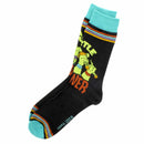 Teenage Mutant Ninja Turtles Pizza and Skateboards Casual Crew Socks, 6-Pack, Size 6-12