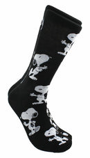 Peanuts Snoopy & Woodstock Adult Casual Crew Socks, 6-Pack, Size 6-12