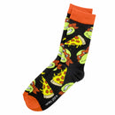 Teenage Mutant Ninja Turtles Pizza and Skateboards Casual Crew Socks, 6-Pack, Size 6-12