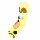 Garfield & Odie Adult Casual Crew Socks, 6-Pack, Size 6-12