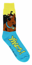 Scooby-Doo Halloween Adult Casual Crew Socks, 6-Pack, Size 6-12