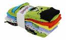 Scooby-Doo Halloween Adult Casual Crew Socks, 6-Pack, Size 6-12